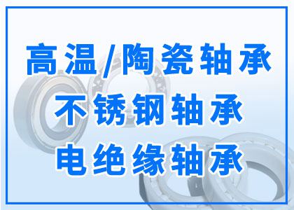 高溫丨陶瓷丨不銹鋼丨電絕緣軸承